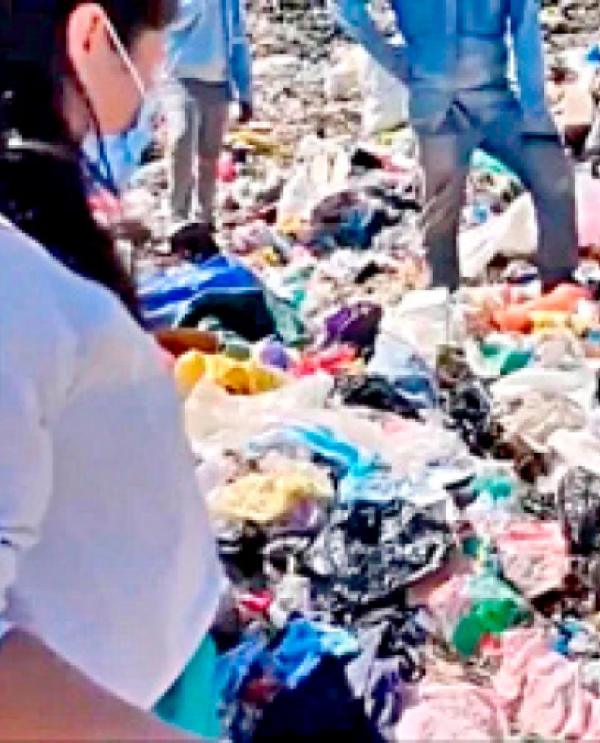 Hallan a recién nacida  sin vida en un basural