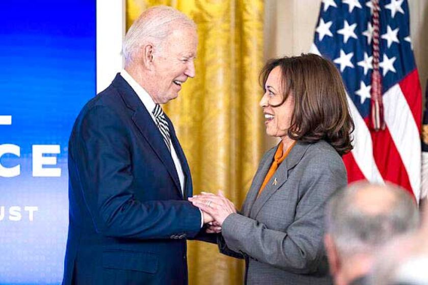 Harris toma la posta de Biden