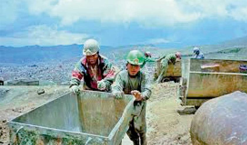 Cooperativas aportan el 58 por ciento de la producción minera del país