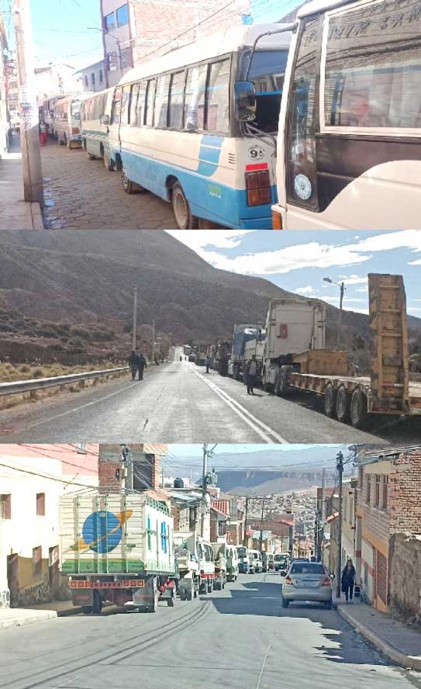 Choferes duermen haciendo fila en surtidores y hoy sugieren paro