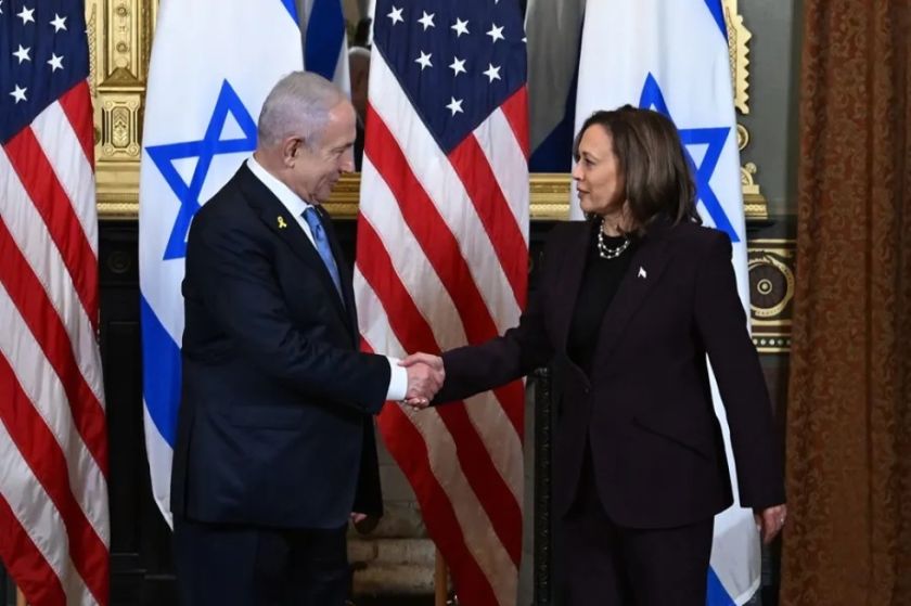 Kamala Harris, tras reunirse con Netanyahu: llegó el momento de poner fin a la guerra en Gaza