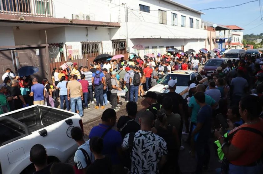 La migración irregular a través de México sube un 193 % en la primera mitad de 2024