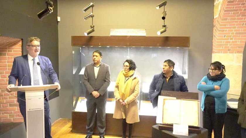 Entregan certificado Mowlac a la Casa de Moneda de Potosí
