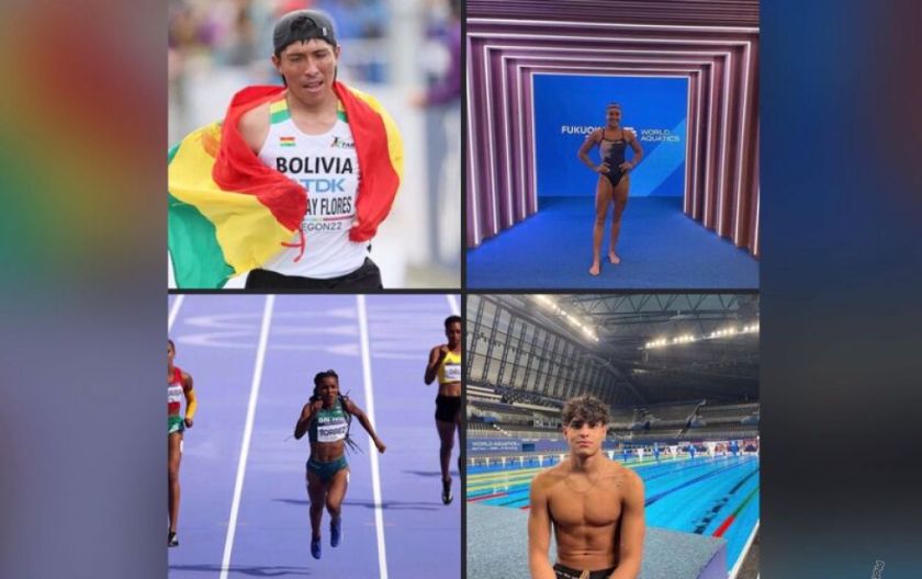 Presidente Arce asegura que el nombre de Bolivia fue puesto en alto por los cuatro deportistas bolivianos en París