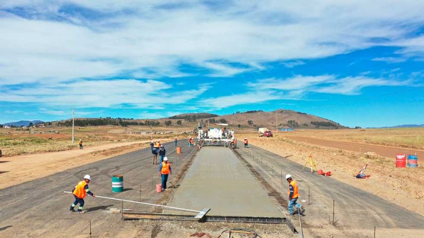 Comunarios piden acelerar el proyecto de la doble vía Potosí-Sucre
