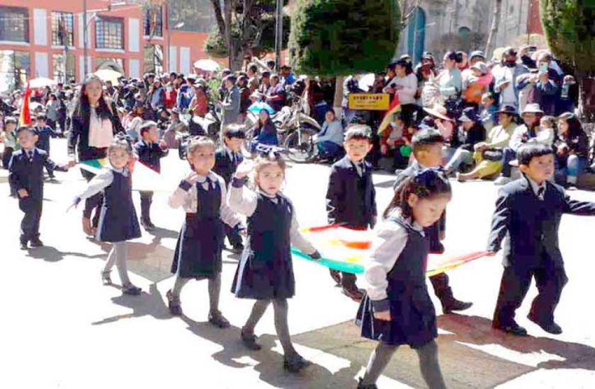 El desfile escolar por el Día de la Bandera será el viernes