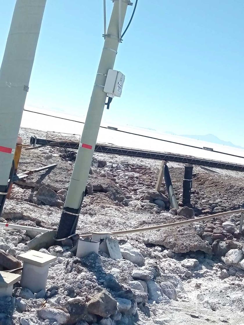 YLB denuncia el robo de  cables de cobre en Llipi