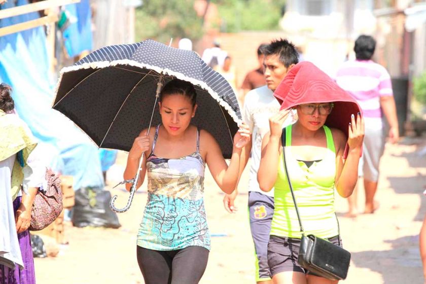 Senamhi anuncia presencia de ola de calor en cuatro Departamentos de Bolivia