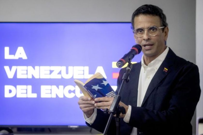 Fallo judicial a favor de Maduro no cambiará lo que Venezuela "decidió", afirma Henrique Capriles