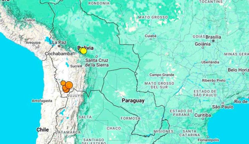 Potosí soportó 12 movimientos sísmicos en el mes de agosto