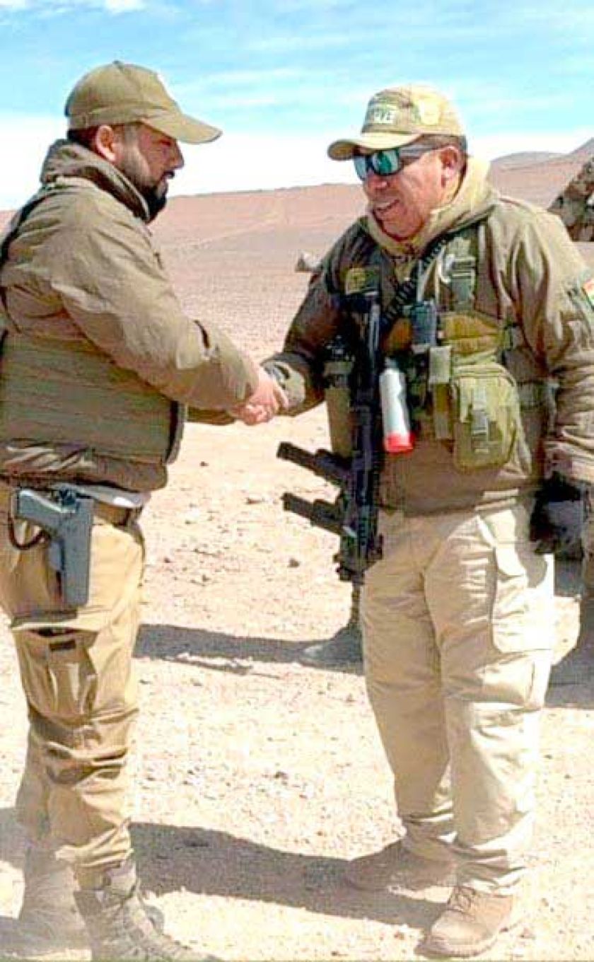 Chile y Bolivia ejecutan un operativo en plena frontera