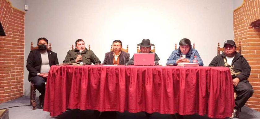 Reunión viabiliza tercera entrada de Ch'utillos