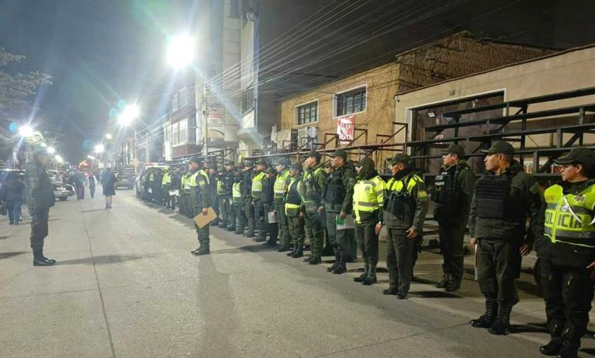 Ch'utillos: más de 300 policías van a las calles para otorgar seguridad