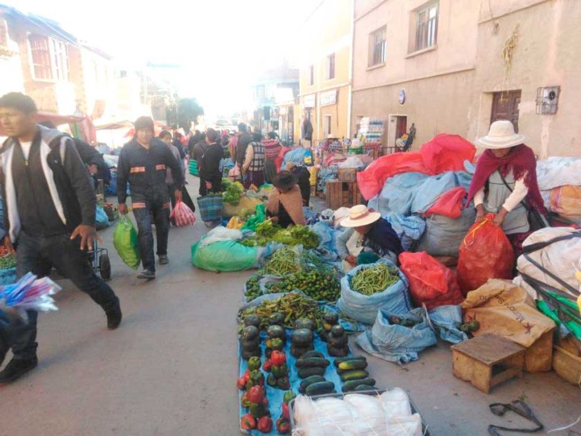 Intendencia reporta descenso en precio de alimentos en mercados