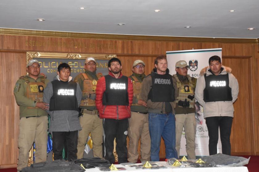 Aprehenden a cuatro implicados en el triple asesinato en los Yungas