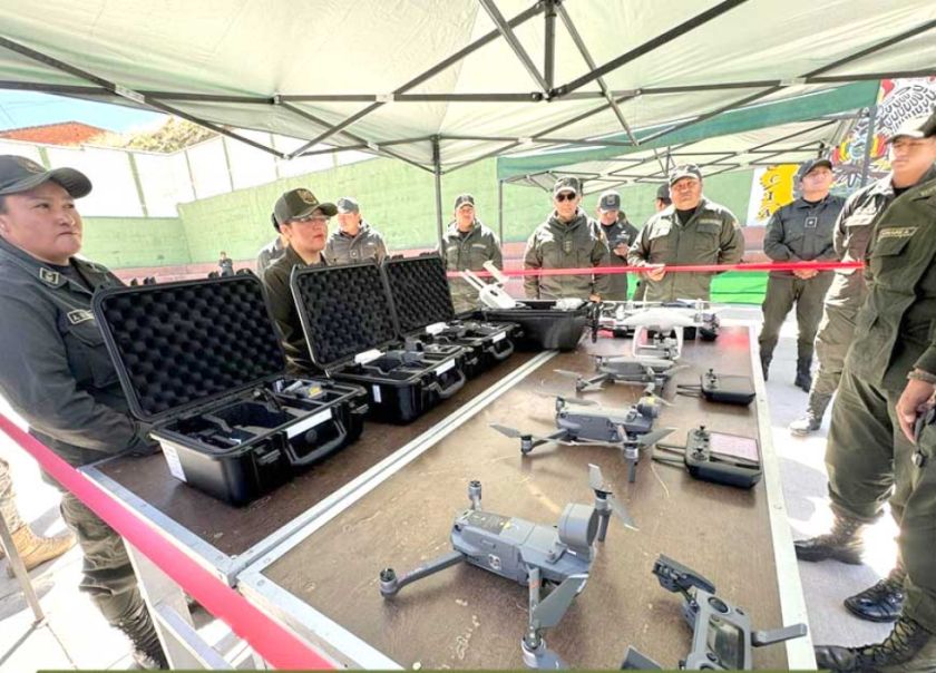 Policía usará drones y cámaras ocultas para vigilar en Ch'utillos