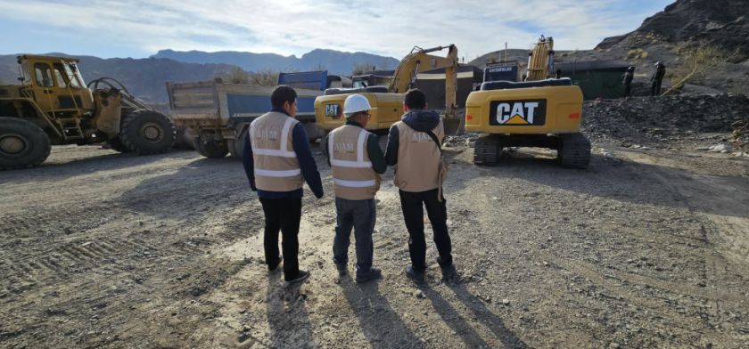 Tarija: AJAM interviene campamento de minería ilegal en el río San Juan del Oro