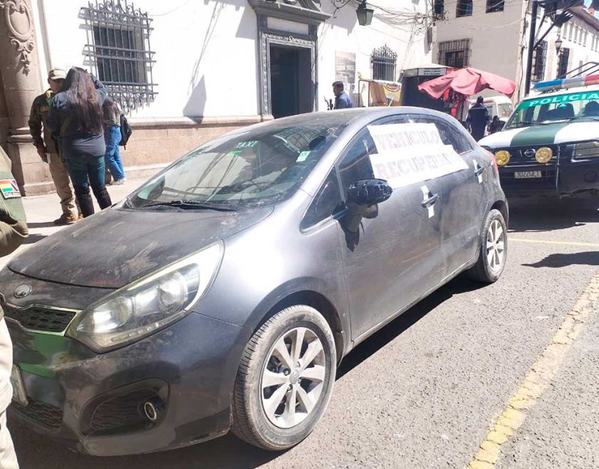 Diprove recupera un vehículo robado