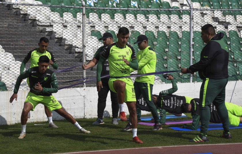 Selección nacional trabaja con los ojos sobre el triunfo