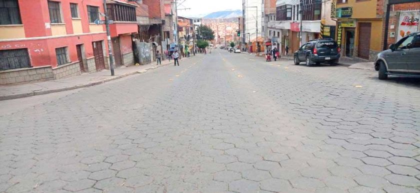 Potosí flexibiliza el Día del Peatón  debido a la festividad de Ch’utillos