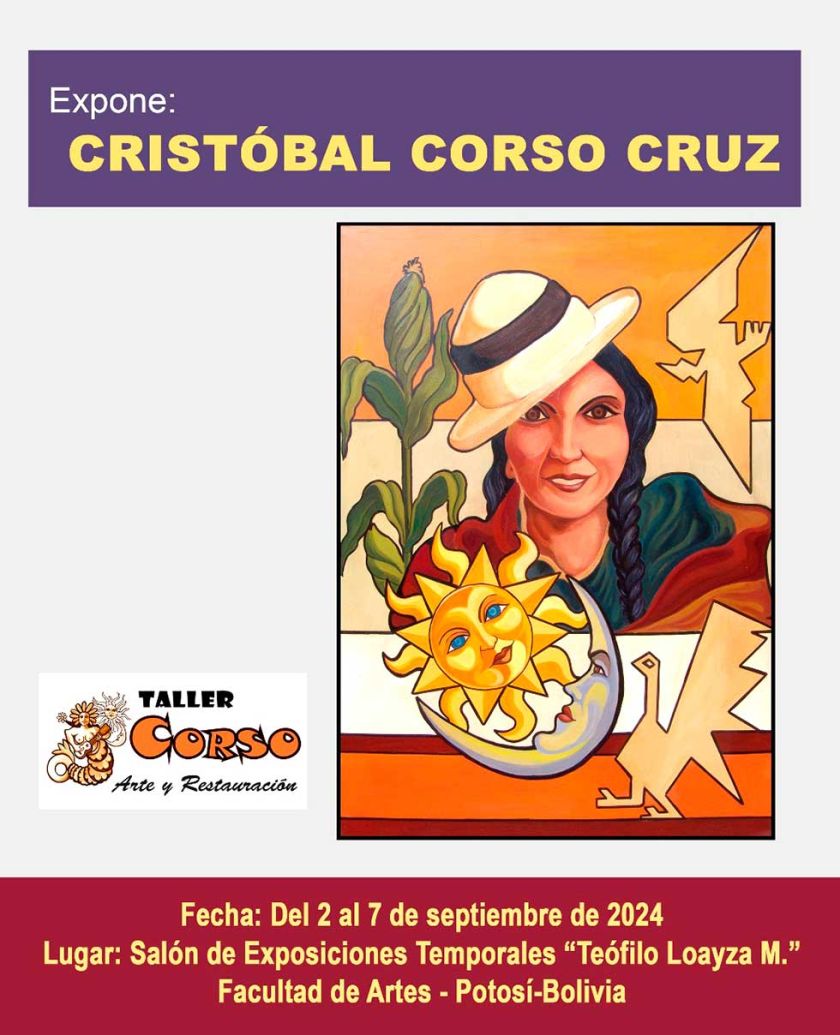 Cristóbal Corso Cruz inaugurará hoy su exposición