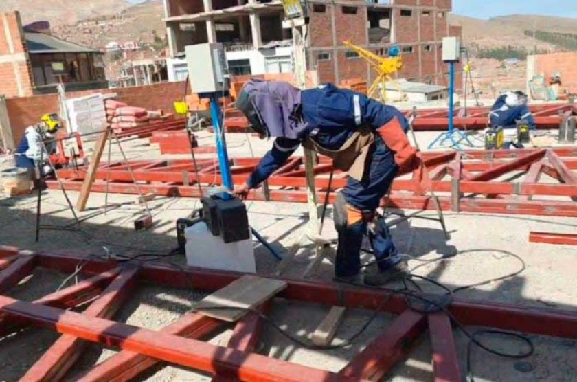 Las obras en el Mercado Chuquimia están con el 70 % de avance