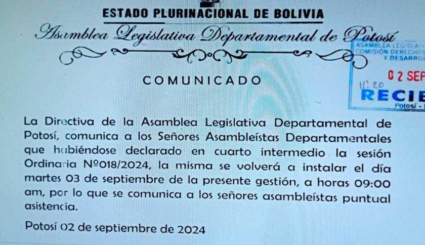 Intentan retomar sesión en la que intentaron cambiar a Copa