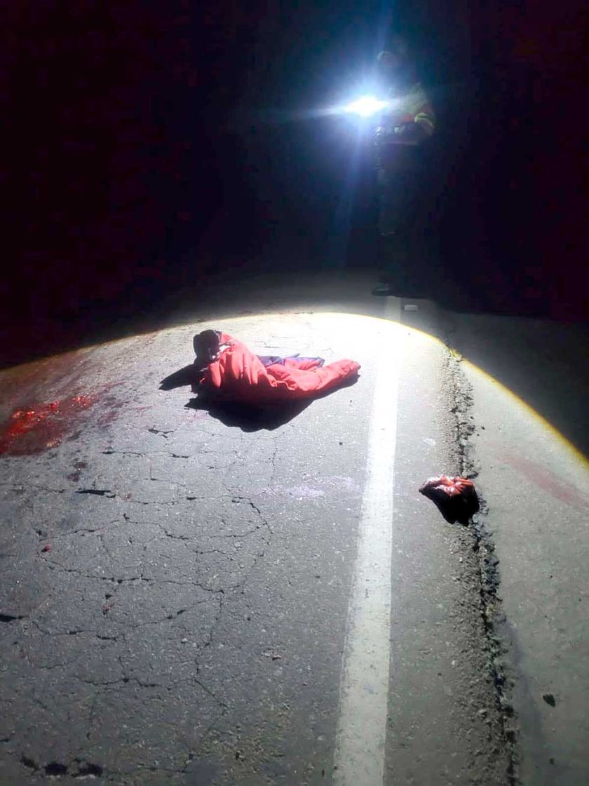 Hallan cuerpo desmembrado  en la carretera hacia Uyuni