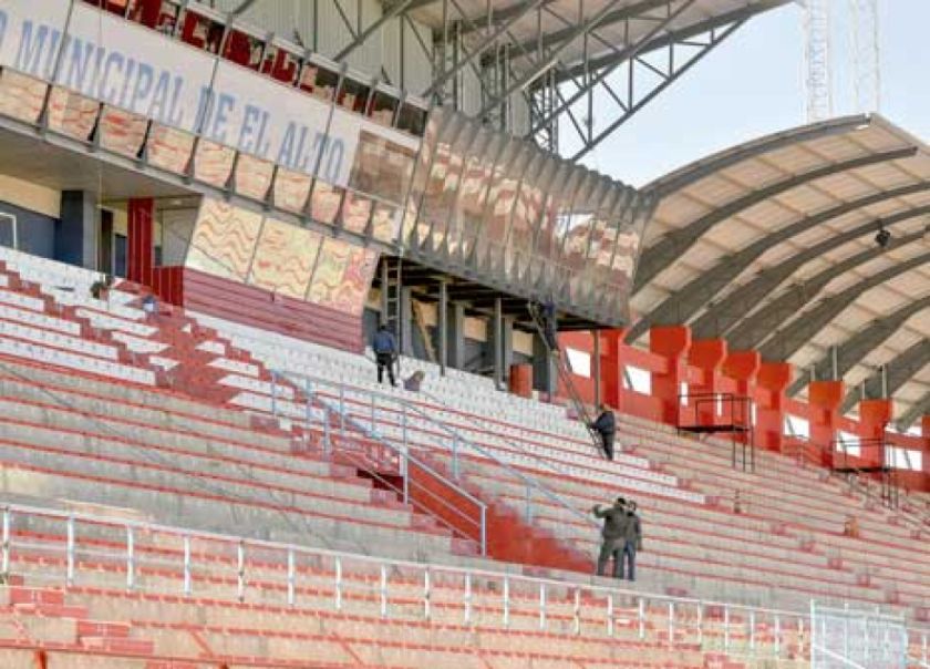 Estadio listo