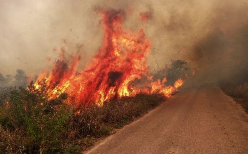 Beni se declara en desastre por sequía e incendios forestales