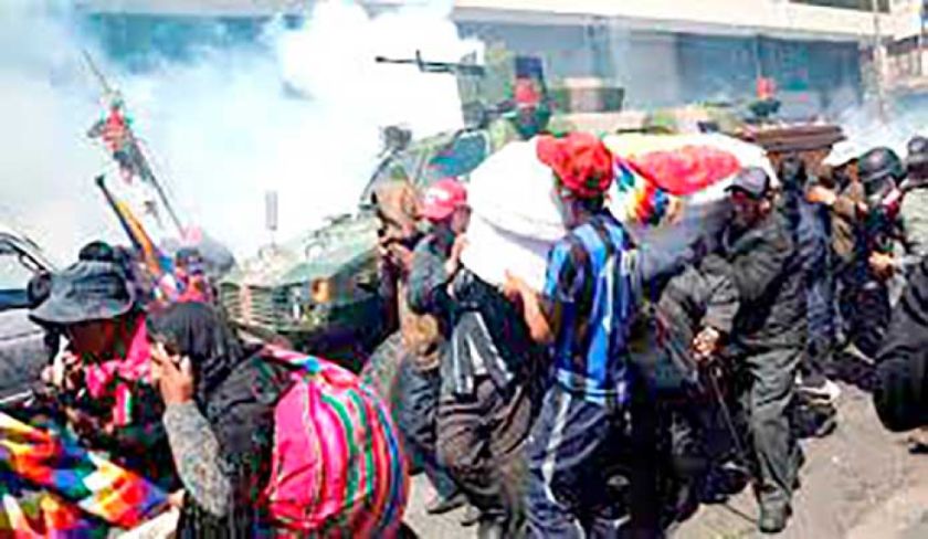Un juez de la ciudad de El Alto ordena reactivar juicio por el caso Senkata 