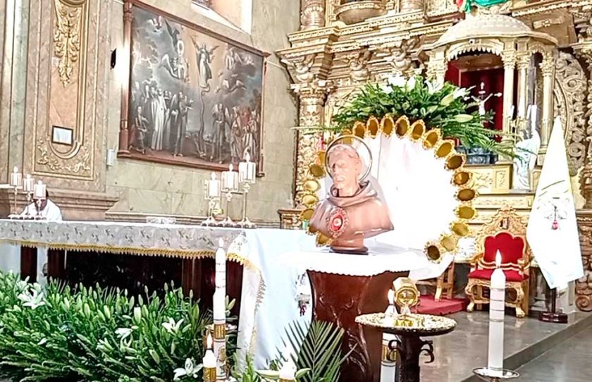 Reliquias de San Francisco llegan a Potosí mañana