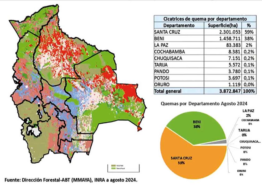 Lluvias sofocan incendios pero la amenaza persiste