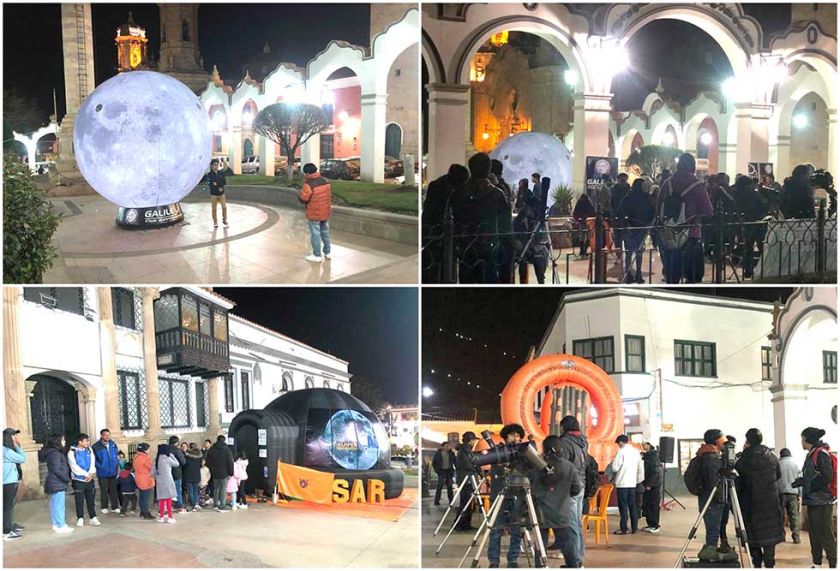Clubes y población vieron el cielo potosino en una "Noche de Astronomía con Altura"