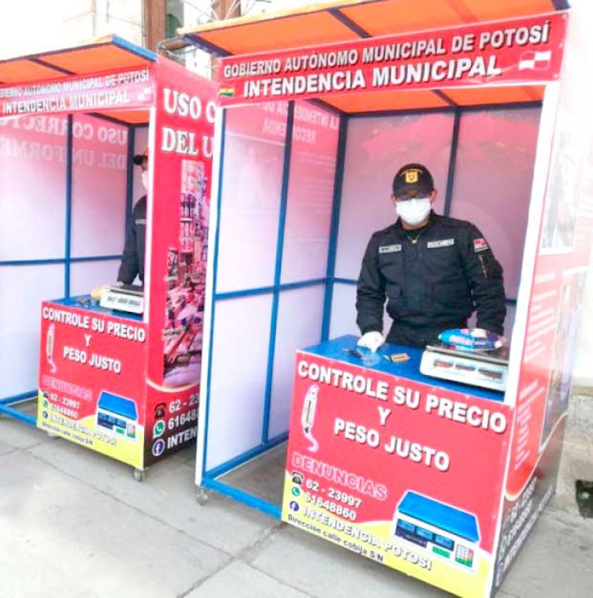 Intendencia inicia con el control de “precio y peso justo”