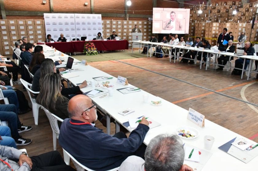 Censo: INE afirma que no hubo observaciones en mesa técnica y anuncia talleres departamentales