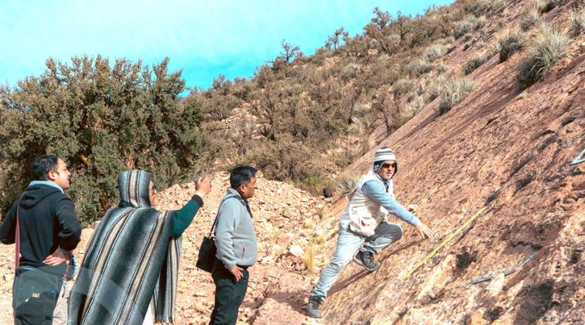 Invitan a visitar Condoriri, destino paleontológico