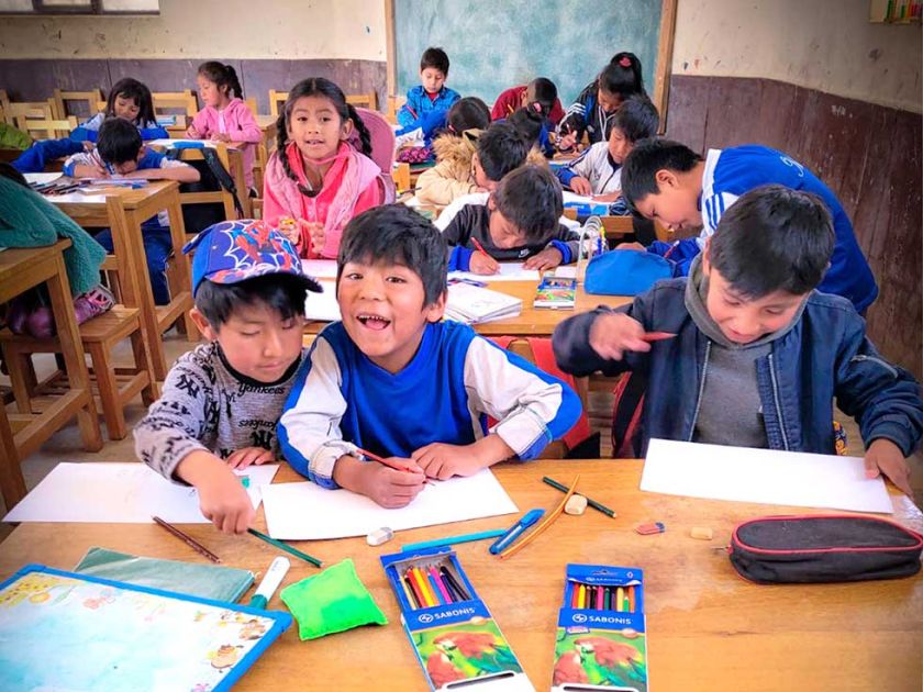 Biblioteca Móvil llegó hasta la escuela Belén de Puna