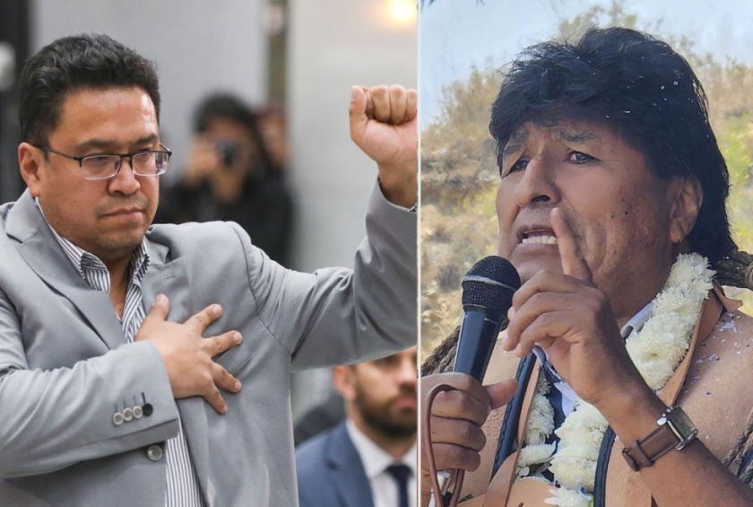 Evo Morales al nuevo ministro de Justicia: ‘es el principal autor de mi inhabilitación como candidato a senador’