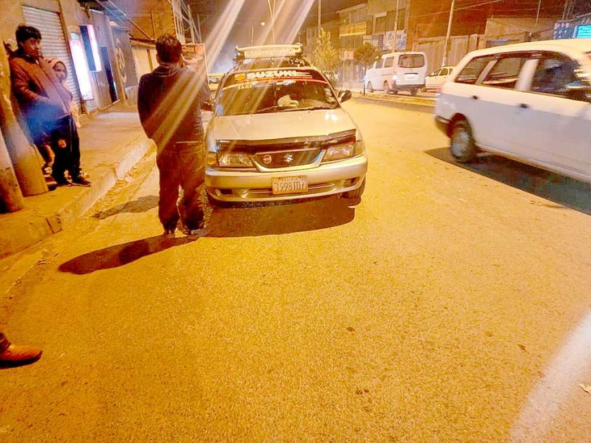 Presunto ebrio atropelló a una mujer