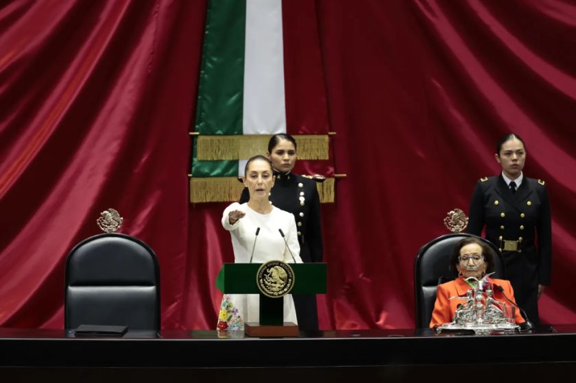 Claudia Sheinbaum asume como la primera mujer presidenta de México
