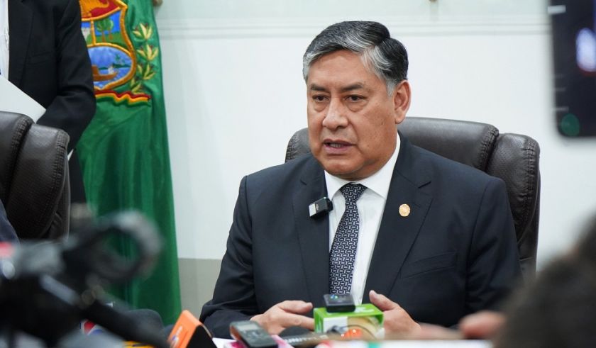 Lanchipa niega haber anulado la orden de captura de Evo y justifica destitución de Fiscal de Tarija