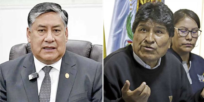 Al menos cuatro denuncias  contra Evo no se investigan