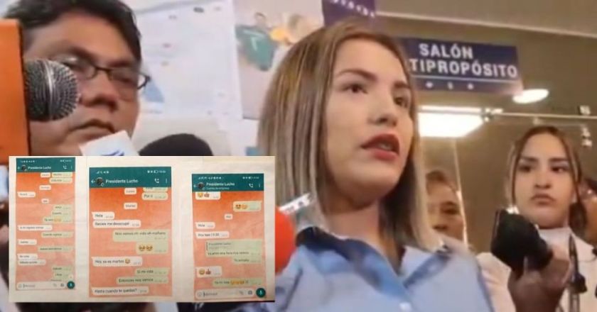 Diputado ‘evista’ presenta a joven que denuncia a Luis Arce por abuso de autoridad y acoso