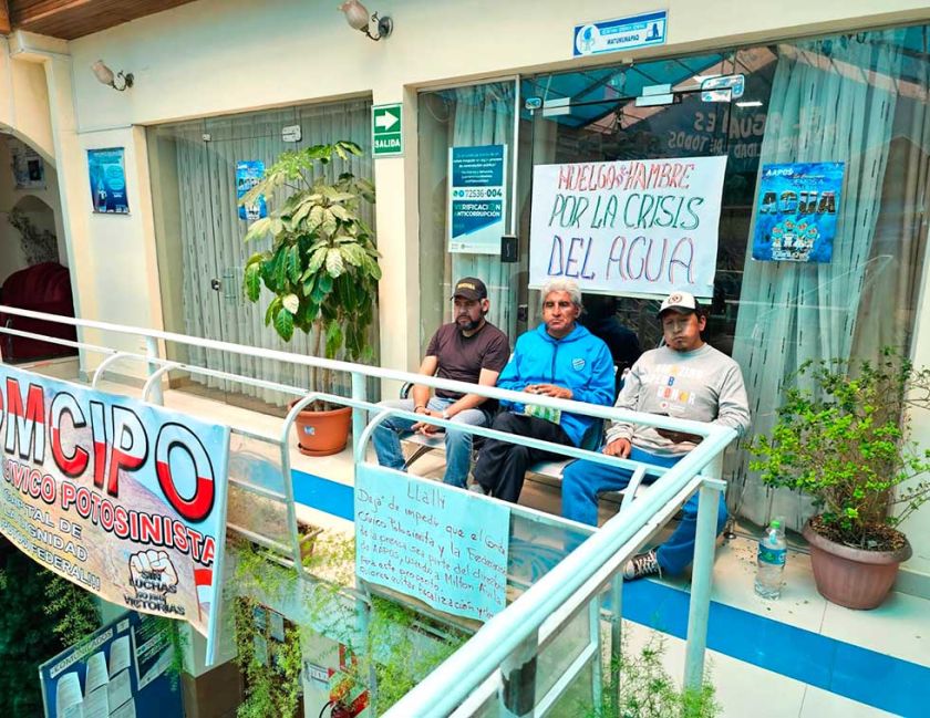 Comcipo y FTPP mantienen una huelga de hambre por su acreditación