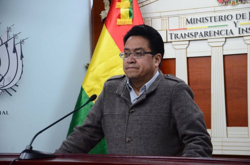 Ministro Siles asegura que denuncia contra presidente Arce no lleva firma de denunciante