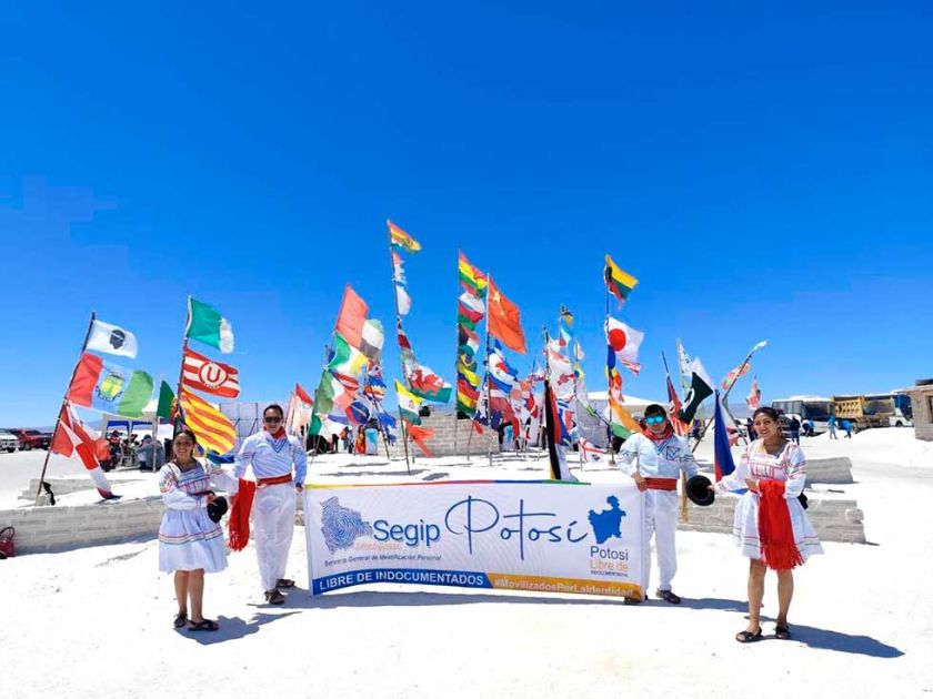 Uyuni se declara libre de indocumentados: Segip 