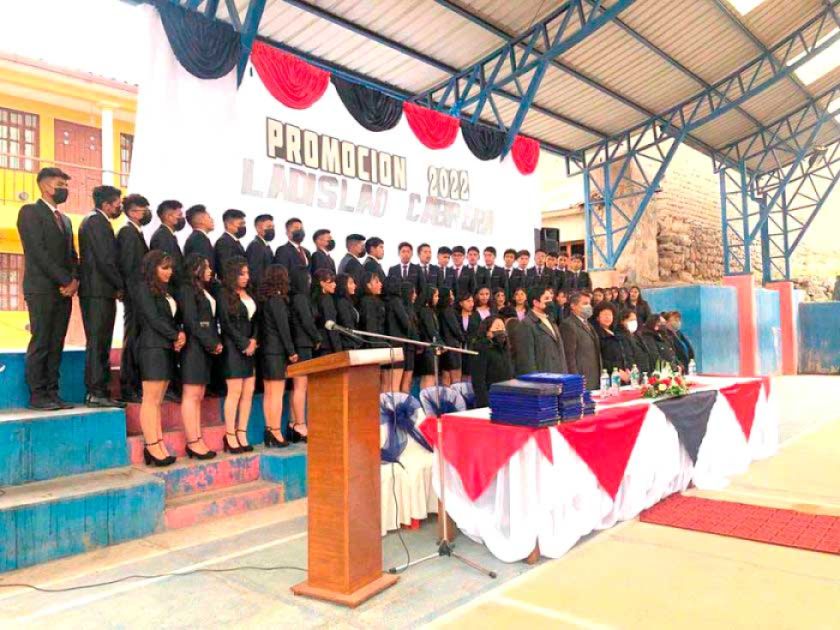 Los futuros bachilleres se alistan para cierre de año