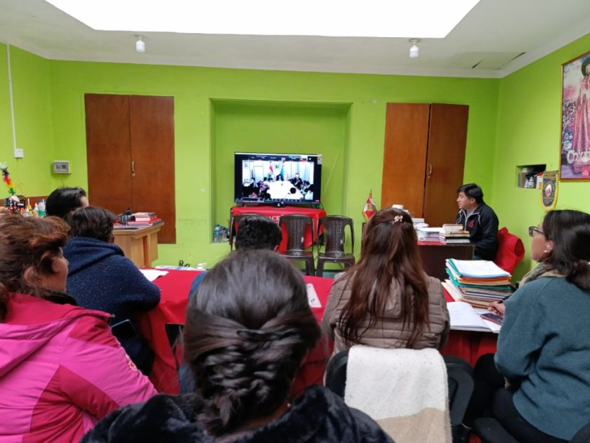 Comité se reúne con Ministerio de Culturas para fijar calendario de Ch'utillos 2025