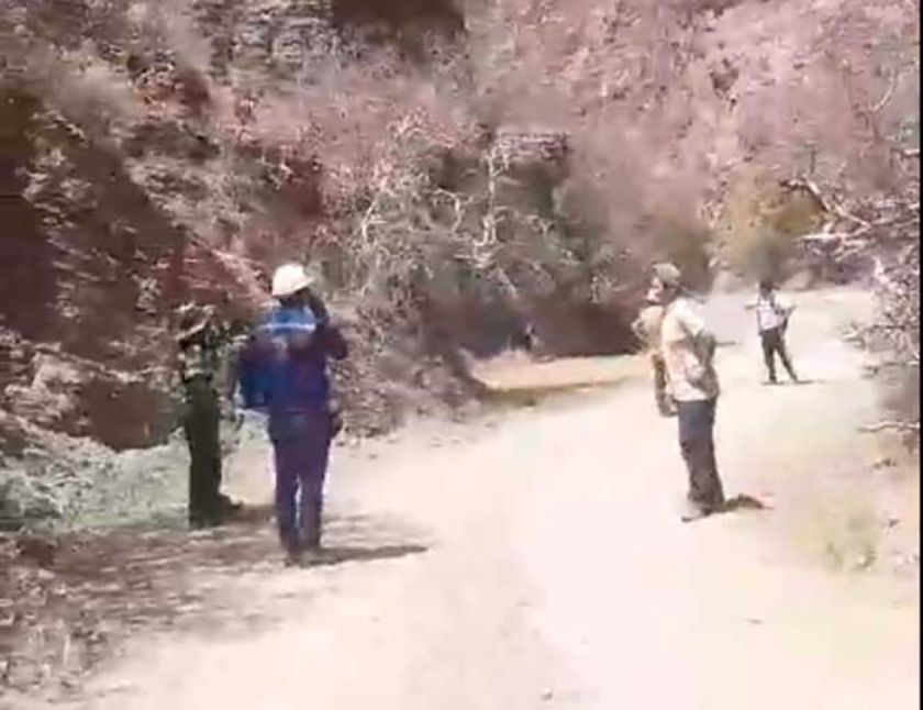Mineros ilegales atacan a personal de la Gobernación en Cotagaita